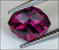 AMERICAN PRECISION CUT ROYAL RHODOLITE GARNET (ASIA) � 1.37 CT.